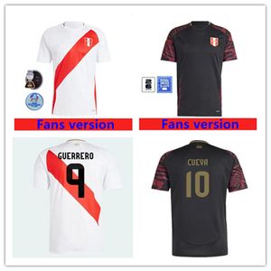 2024 Jerseys de football du Pérou à la maison des chemises de football copa 23 24 Pizarro Farfan Cueva Eleccion Peruana Cuevas Solano Flores Cubillas Pineau Shirt