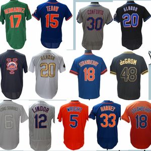 2024 Pete Alonso Starling Marte Francisco Lindor Jacob Justin Verlander Carlos Correa Luis Guillorme Max Scherzer mETS Brandon Nimmo Jerseys