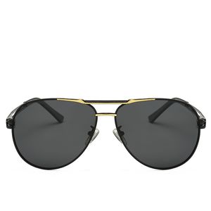 Gafas de sol con montura piloto para hombre y mujer, lentes de sol estilo océano, estilo Steampunk, de Metal, de marca de diseñador, UV400 puntos, 2024