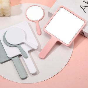 2024 Miroir rose Portable Shape Square Mirror Miroir mignon pour le maquillage cosmétique quotidien - Perfect Companion pour la beauté en déplacement pour