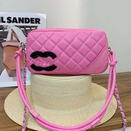 2024 Pink Sugao Femmes Tote Sacs à bandoulirs Crossbodybody Sac Chain de chaîne Luxury High QualtIy Gétille en cuir Purse Fashion Girl Sac à main Sac à main Xiaoxu