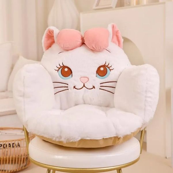 2024 Muñecos de peluche 45 CM Sanriod Kawaii Serie de dibujos animados de anime Cinnamoroll Kuromi Cojín de cintura Cojín de asiento Muñeco de peluche Bebé Niño Niñas Regalo de vacaciones