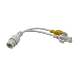 2024 Adaptateur Splitter POE Ethernet un câble de réseau Two Camera Connector Connector Converter POE STOPLORFOR CONNECTEUR DE COMBINER ETHERNET