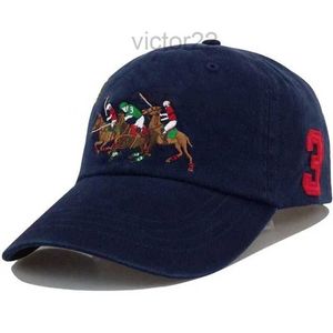 2024 Polo Caps Designers de luxe Papa Chapeau Casquette de baseball pour hommes et femmes Marques célèbres Coton Crâne réglable Sport Golf Courbé Sunhat 5m1l