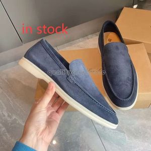 2024 Chaussures décontractées populaires Loro Piano Summer Walk LP LOAFERS MOCCASINS POUR MENS