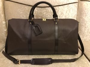 2024 POPULAIRE Designer Duffel Bags Heren en Dames Fashion Travel Bags Classic Large Capaciteit Handtas Handtas Klassiek Gedrukt Canvas Lederen Travel Bag Boarding Bag
