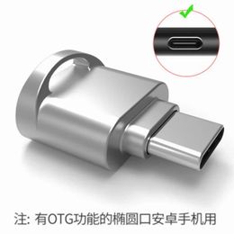 2024 Portable USB 3.1 Type C-kaartlezer USB-C TF MICRO SD OTG ADAPTER TYPE-C Memory Card Reader voor Samsung MacBook Huawei Letv