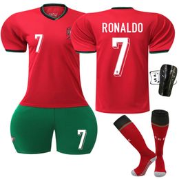 2024 Portugal Home Football Kit No. 7 C Ronaldo Cup 8B Fee 11 Phillips Jersey