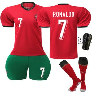 2024 Portugal Home Football Kit n ° 7 C Ronaldo Cup 8B Frais 11 Phillips Jersey