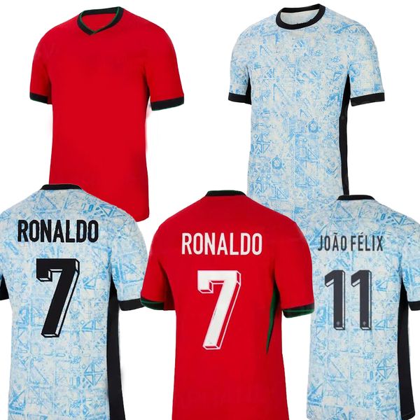 2024 Portugal Home Soccer Jerseys Thai Quality Jersey Football personnalisé Wear Bernardo 10 Sports en gros DHGATE RÉDUCTION DU DHGATE