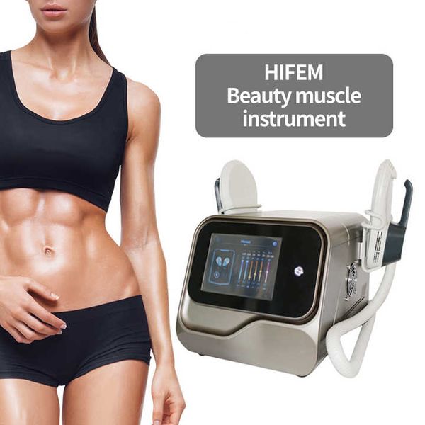 2024 puissant Emslim Hiemt Beauty Muscle Instrument Professional Electromagnétique Muscle Stimulateur EMS Corps Slimming for Salon / Spa Utilisation
