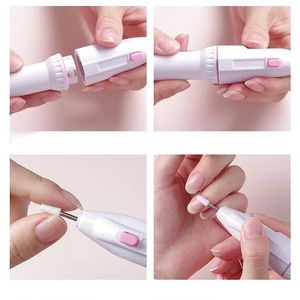 2024 Professionele elektrische nagellaknagelboormachine MANICURE Frees Set Set nagelbestanden Gel Polish Remover Tools Portable-