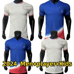 2024 PULISIC UsaS Voetbalshirts REYNA AARONSON WEAH ACOSTA McKENNIE Verenigde Staten 2023 2024 FERREIRA DEST MORGAN Us A Voetbalshirt RAPINOE DUNN Heren Kinderen