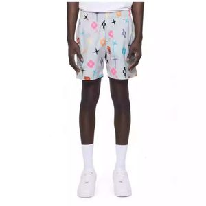 2024 Brand pourpre AOP Classic Imprimé Shorts Polyester Mesh