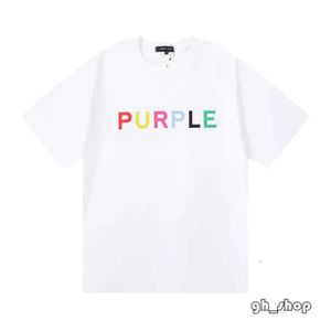 2024 Chemise violette Chemise de marque violette T-shirts Chemise pour hommes Femmes T-shirt S M L XL 2023 Nouveau style Vêtements Hommes Designer Graphic Tee 4803