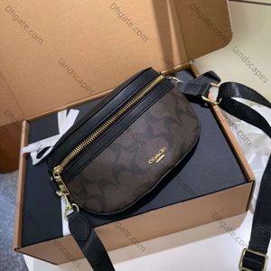 2024 Qualité Cooachs Fanny Pack Poitrine Bum Sac Tailles de luxe Femmes Fourre-tout Sac à main Embrayage Sacs de taille en cuir véritable Cross Body Hommes Sac à bandoulière Sac de créateur