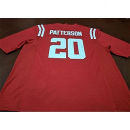 2024 Red Ole Miss Rebels # 20 Shea Patterson Ole Miss Rebels Alumni College Jersey S-4XLou personnalisé n'importe quel maillot de nom ou de numéro