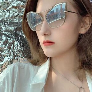 2024 lunettes de soleil carrées rétro pour femmes Cat Eye DITA 22035 Type d'anneau papillon Femmes Mode Lunettes de soleil coréennes Nouveau style LOGO