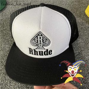 2024 RHUDE Designer Hat Embroderie Baseball Cap Hip Hop Graffiti Men Femmes Chapeaux Suns Sundor Outdoor Réglable Classic New Dghate 918