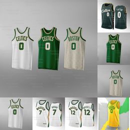 Boston 2024 Refresh Series Basketball Celtics Jerseys Jayson 0 Tatum Jaylen 7 Brown Ray Allen Al Horford Malcolm Brogdon Marcus Smart Russell Payton 11 Pritchard