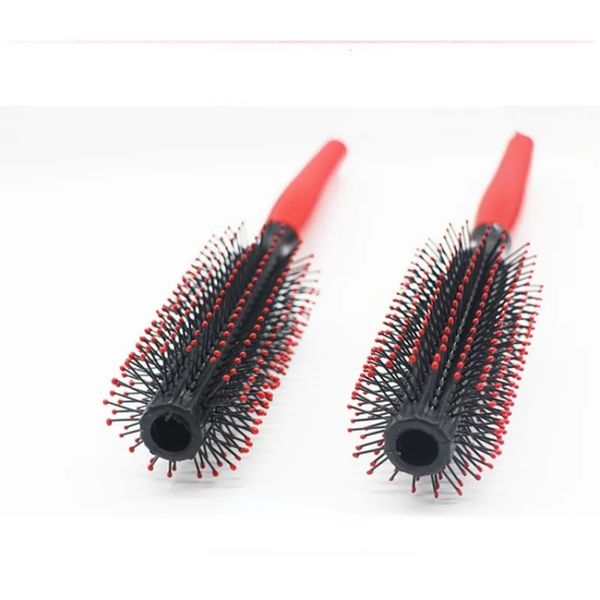 2024 Roll Brush Hair peigne Red Pandon Round Wavy Styling Cure Curling Beauty Beauty Barber Barber Salon Styling Tools for Roll Brush Hair