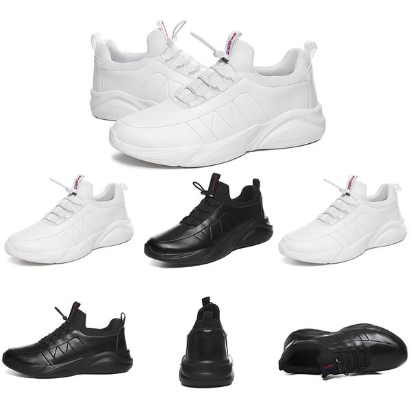 2024 Chaussures de course pour hommes femmes Triple noir blanc plate-forme en cuir baskets de sport baskets pour hommes marque maison fabriquée en Chine