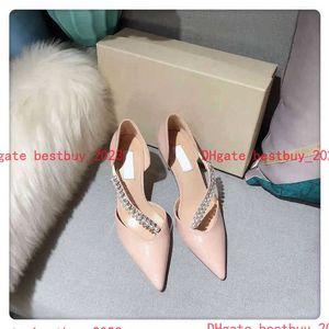 2024 Sandalen Zomer Klassieke Hoge Hak Sandalen Party Mode Lederen Dames Dansschoenen Designer Sexy Hoge Hak Schoenen Metalen Gesp