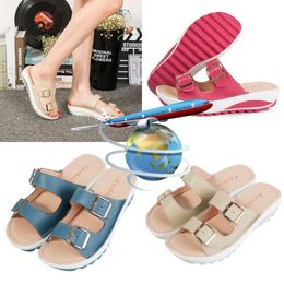 2024 sandalen vrouwen zomer mode strandschoenen flip-flops sandalen platte bodem slippers strandschoenen gai