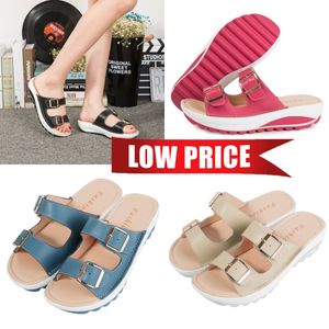 2024 Sandales Femmes Summer Fashion Beach Chaussures Tongs Sandales décontractées Slippers à fond plat Chaussures de plage Gai