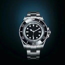 2024 Sapphire Super N Factory Watch 3230 Movimiento Marca 50 mm Bisel de cerámica negra NUEVO 126067 Menores de buceo de natación Reloj de zafiro