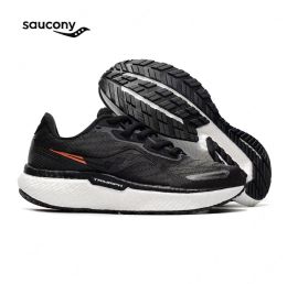 2024 Saucony Triumph Victory 19 Chaussures décontractées Chaussures de course 2023 Nouvelle absorption de choc légère Breakable Sports Sneakers Taille 36-45