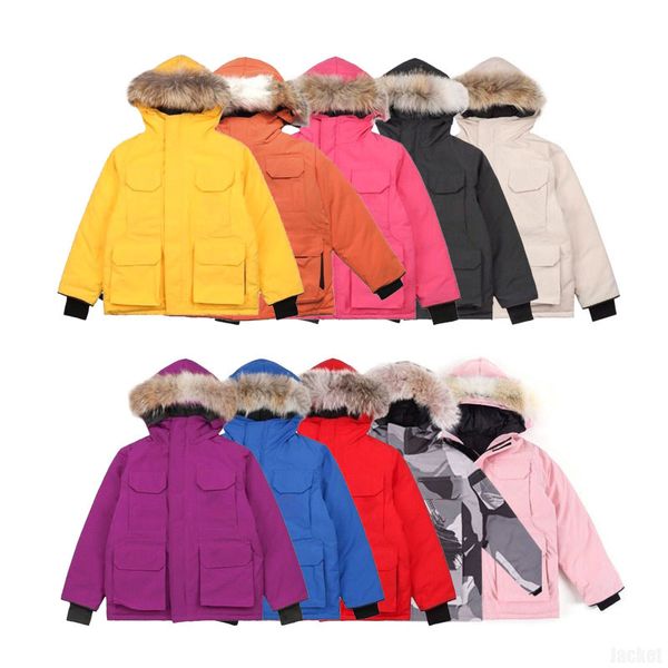 2024 Ciseaux Vêtements d'extérieur Canadian Gooses Puffer Designer Vestes Parkas pour hommes Winter Real Outdoor Wyndham Manteau Manteau Down Jacket Hiver Parka Doudoune