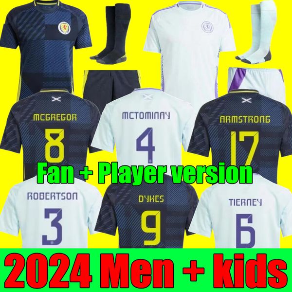 2024 Scotland Football Shirt 150th Anniversary Soccer Jerseys Blue Special Edition Tierney Dykes Adams Football Shirt 24 25 Christie McGregor Men Kids Kit