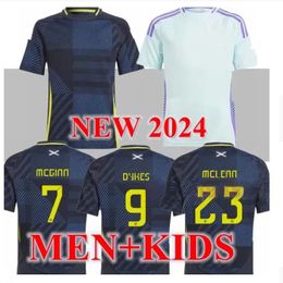 2024 Schotland voetbalshirt TIERNEY voetbalshirts 23/24 150e ROBERTSON McTOMINAY McGREGOR DYKES ADAMS shirt uit nationaal team CHRISTIE ARMSTRONG FRASER