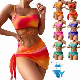 2024 sexy damesontwerpers bikini's sets duidelijke riemvorm zwemkleding dames badpakken zwemkleding strand vrouw badmode gemengde luxe merken badmode V65C #