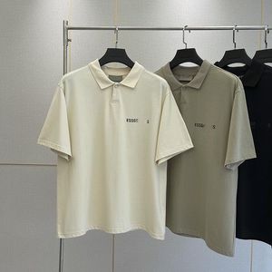 2024 Shirt Polo Heren Shirts T ashion Merk Street Wear Designer Tshirt Topversie 270g Puur Katoen Groothandelsprijs shirt op Sport