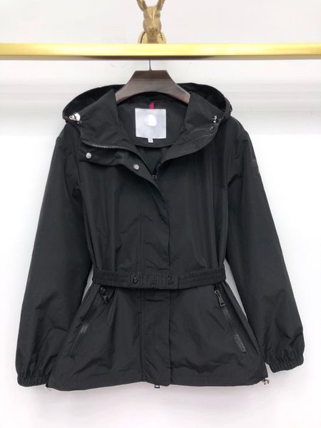 2024 Veste à capuche courte cordon à capuche slim fit womens écran sol