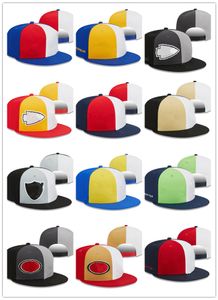 2024 Sideline Snapback-hoed Teamvoetbalpet Snapbacks-hoeden Verstelbaar Mix Match Bestel alle petten