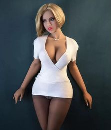 2024 Silicone Sex Doll 160cm Adulte Silicone Oral Vagin Réaliste Sexdoll Chatte Complète Japonais Dodu Curvy Homme Cul Sextoys Articles De Beauté