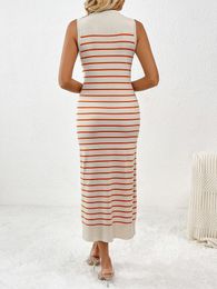 2024 Slim Fit Intercolor Robes décontractées Plus Taille Robe de luxe Designer Lettre de mode Imprimer Slim Mini jupe à séchage rapide Vêtements pour femmes