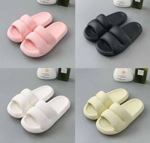 2024 Sandales Sandales Slipper Sandale Slipper Phantom Black Summer Home Sow Soft Soft Soux Green Green Graphite Chaux Talons Flip Flip Flip Flip Gai Stripe X-451