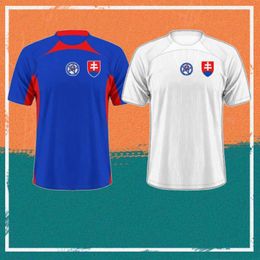 2024 Eslovaquia Jersey de fútbol para hombre 24/25 24/25 Home Pekarik Hancko Satka Duda Lobotka Haraslin Equipo Nacional Camisa de fútbol