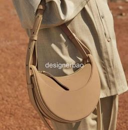 2024 Kleine Halbmond-Tragetaschen Luxus Numero Dix Echtes Leder Handtasche Umhängetasche Schulter Unterarmtaschen Damen Herren Designer Cyme Clutch Bag
