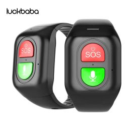 2024 Smart 4G GPS Trace Localizar hombres Monitor de ritmo cardíaco de oxígeno de sangre anciana SOS SOS LLAME AL TELÉFONO ANDOID CON TEMPERATURA