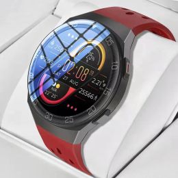 2024 Smart Watch GT2E Men Women True Blood Oxygen Full Touch Custom Dial Call Reminder Sport Clock Fitness Smartwatch voor iPhone Xiaomi Huawei Samsung Watch