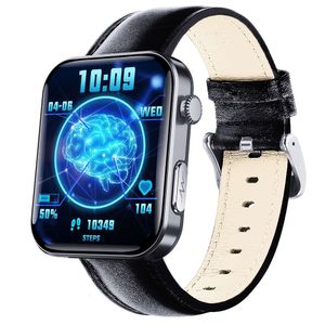2024 Relojes inteligentes F300 Smartwatch Bluetooth llamado SOS Fall Alarma de alarma Conteo de ejercicio de sueño Recordatorio de mensajes de pulsera