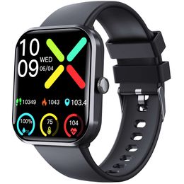 2024 Smart Watches F96 Polsband SOS Alarm hartslag bloeddruk lichaamstemperatuur bluetooth call niet-invasieve bloedmeting smartwatch