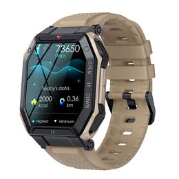 2024 Smart Watches K55 Nouvelles montres intelligentes extérieures Call Bluetooth toute la journée de la fréquence cardiaque Hypertension Blood Oxygène Arrêtez de regarder la musique MODE MOTI SPORT