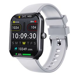 2024 Smart Watches Bracelet Sports F96: fréquence cardiaque, surveillance de la pression artérielle, poussée des informations sur la température, montée en puissance de mesure sanguine non invasive