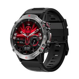 2024 Relojes inteligentes nuevos HK87 Bluetooth llamado Smart Watches con tres marcos personalizados de defensa, frecuencia cardíaca, presión arterial, música Smart Watches